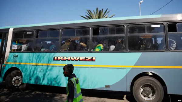 Accident de minibus en Afrique du Sud
