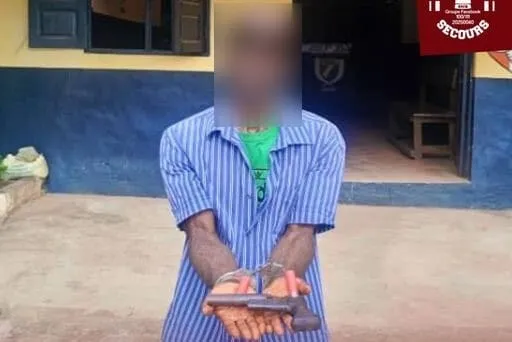 Arrestation de Koudou l'Homme au Manteau