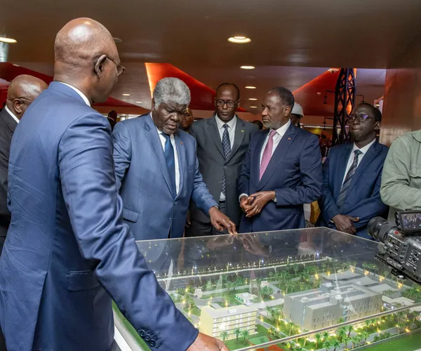 Beugré Mambé lors du lancement de la première édition du SIREXE le 1er juillet 2024