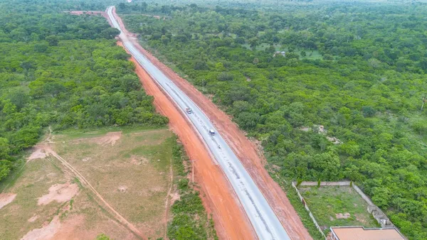 Bitumage de la route Dabakala - Kong