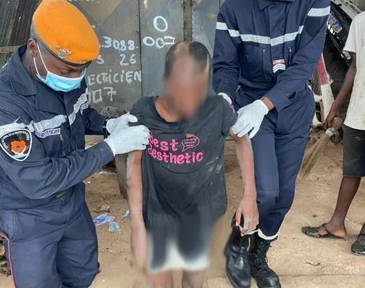 Enfant victime de maltraitance à Adzopé