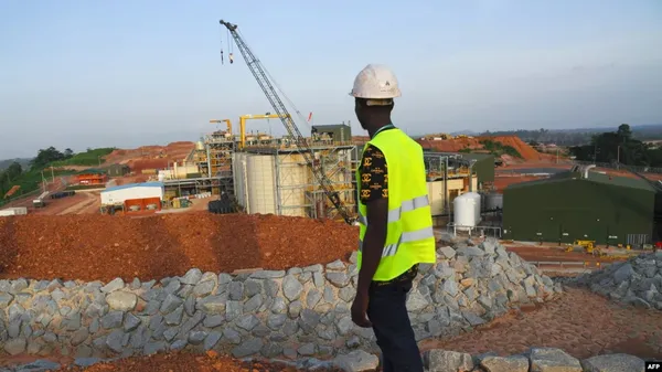 Site de la mine d'or d'Ity à Danane, dans l'ouest de la Côte d'Ivoire
