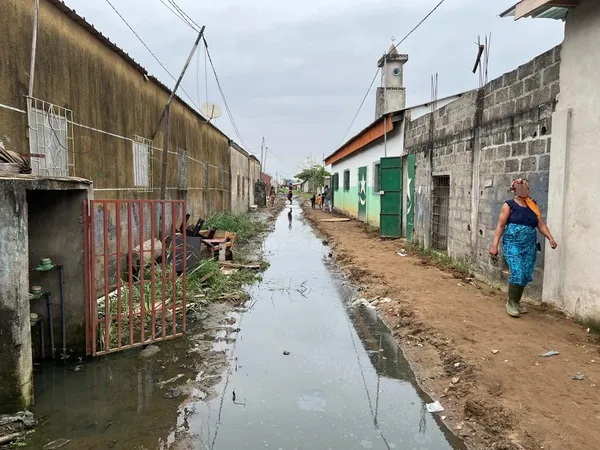 Inondations à Port-Bouët et Songon