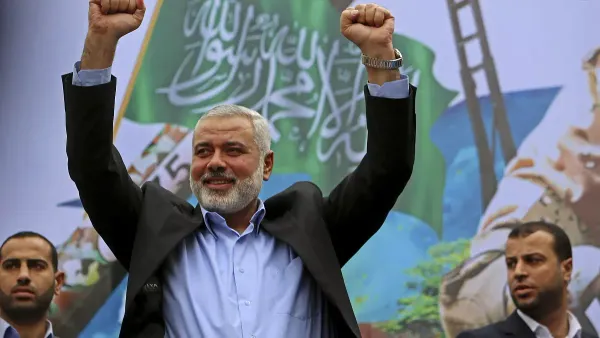 Le chef politique du Hamas, Ismaïl Haniyeh