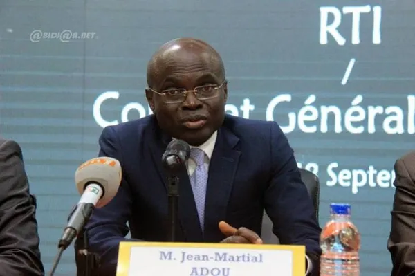 Jean Martial Adou, Directeur Général par intérim de la RTI