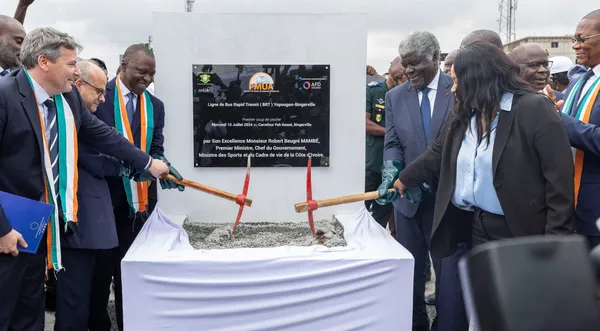 Lancement des travaux de construction Bus Rapid Transit (BRT) Yopougon - Bingerville