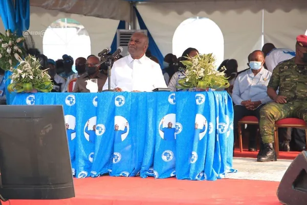 Laurent Gbagbo à Bonoua le 14 juillet 2024