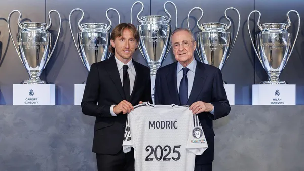 Modrić prolonge au Real