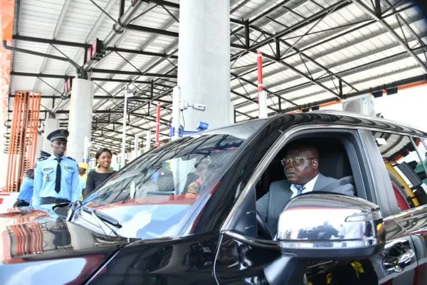Péage du 4ème pont d'Abidjan
