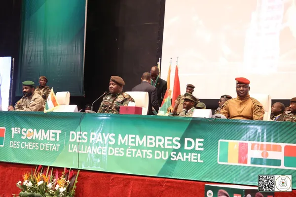 Premier sommet des Chefs d’Etat de l’Alliance des États du Sahel (AES) à Niamey le 6 juillet 2024