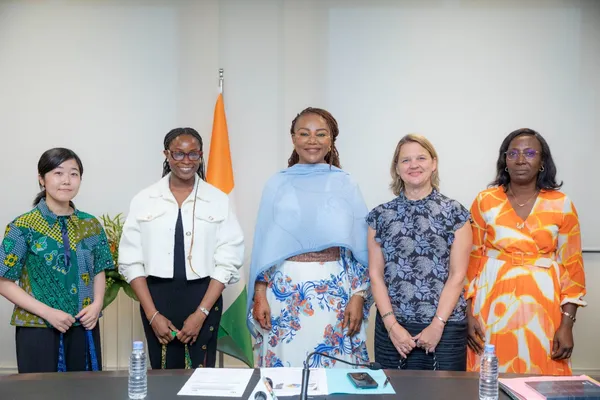 Rencontre la Ministre Nassénéba Touré et une délégation de l'Université Harvard le 2 juillet 2024