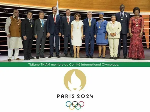 Tidjane Thiam et Jeux Olympiques de Paris 2024