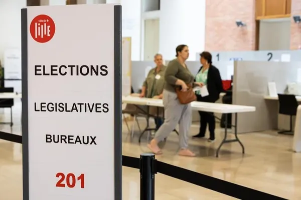 Vote du premier tour des élections législatives 2024 en France