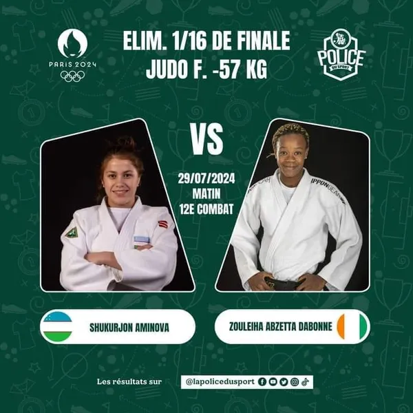 Zouleiha Dabonne, l'espoir ivoirien du judo