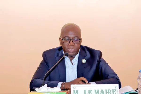 Adom Hervé Patrick, Maire de la Commune d'Abengourou © Crédit photo DR
