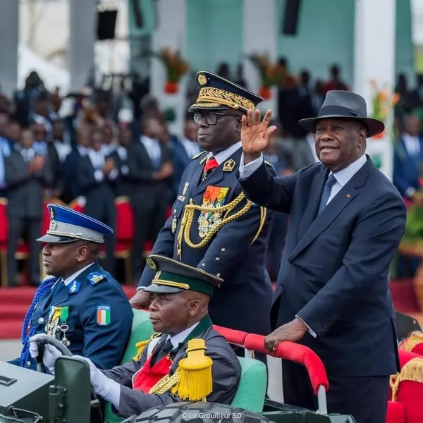 Défilé militaire 7 août 2024 en Côte d'Ivoire