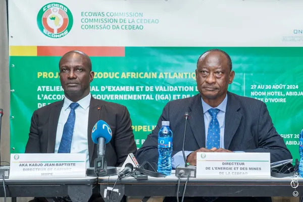 Gazoduc Nigeria-Maroc, Abidjan accueille un atelier régional clé
