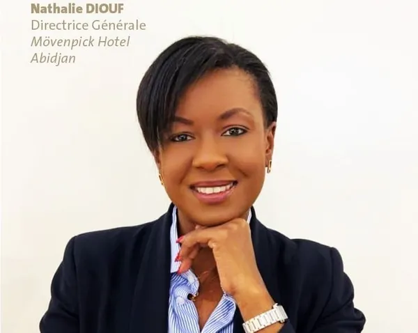 Nathalie Diouf, experte de l'hôtellerie de luxe, prend la direction du Mövenpick Hotel Abidjan.