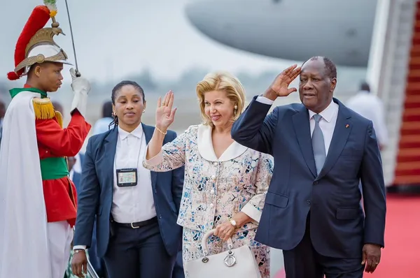 Alassane Ouattara et Dominique