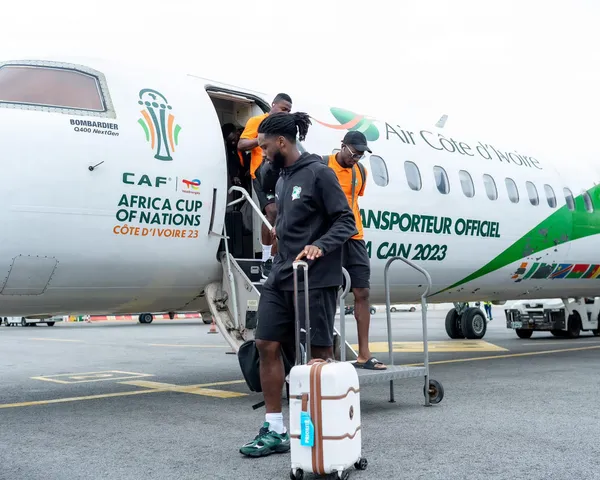 Côte d'Ivoire vs Tchad, éliminatoire CAN 2025 © Crédit photo Sercom FIF