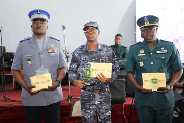 École de Gendarmerie d'Abidjan remporte le 1er prix du défilé pédestre militaire