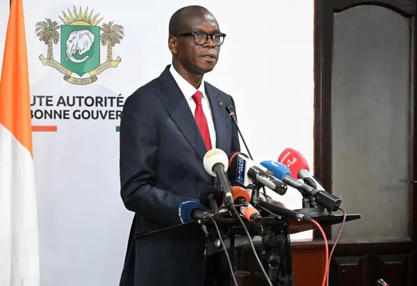 Le président de la HABG, Epiphane Zoro Bi Ballo