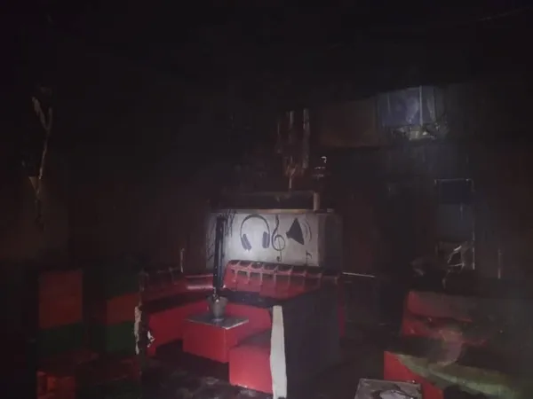 L'Icône night-club à Toumodi a été touché par un incendie