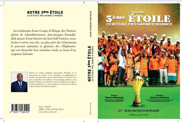 Notre 3e étoile, le livre Dr Konadjé