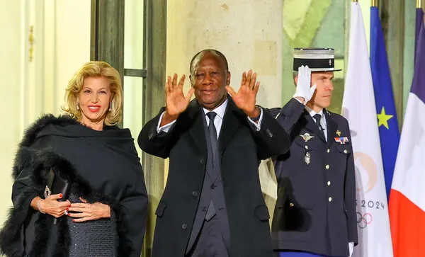Alassane Ouattara et Dominique