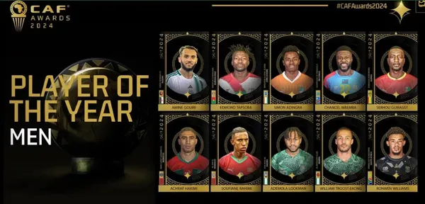 CAF Awards 2024 : les joueurs ivoiriens brillent avec cinq nominations