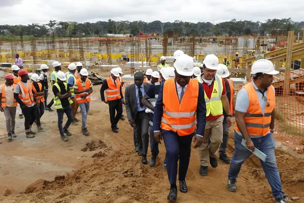 Construction CHU d'Abobo