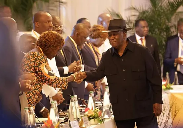 Alassane Ouattara a réuni les coordinateurs régionaux du RHDP le 30 septembre 2024 à Abidjan