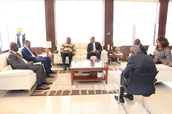 Une délégation de l’ACBF eçue par le Ministre des Finances et du Budget, Adama Coulibaly, le 8 octobre 2024