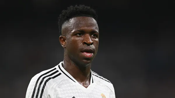 L'attaquant brésilien du Real Madrid, Vinicius Jr