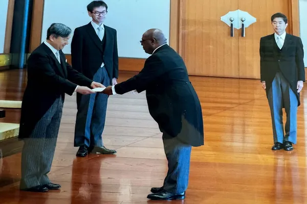 Désiré Wulfran Ipo Nouvel ambassadeur au Japon