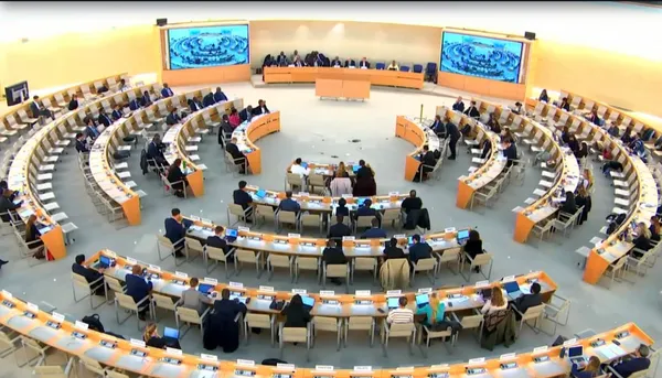 47ᵉ session de l’examen périodique universel au siège de l’ONU à Genève le 5 novembre 2024