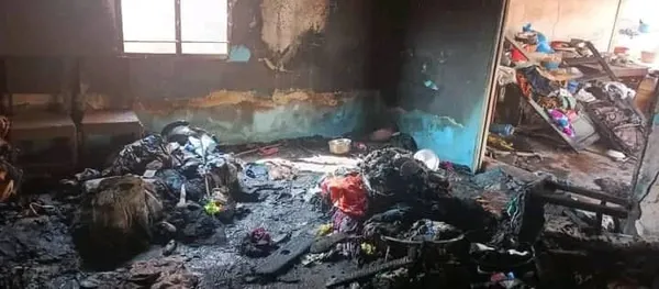Incendie survenu dans le quartier Agnikro de Bongouanou