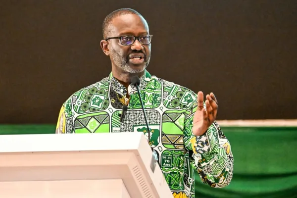 Tidjane Thiam, président du PDCI-RDA