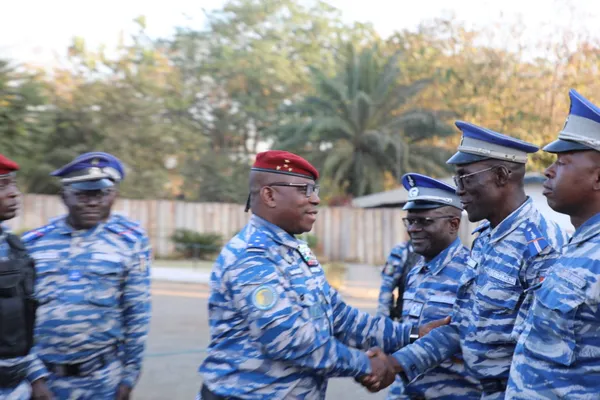 Le Général Apalo Touré en mission dans le Nord ivoirien