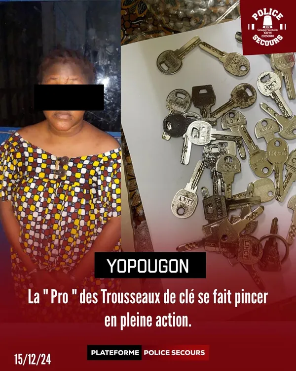 Une voleuse professionnelle