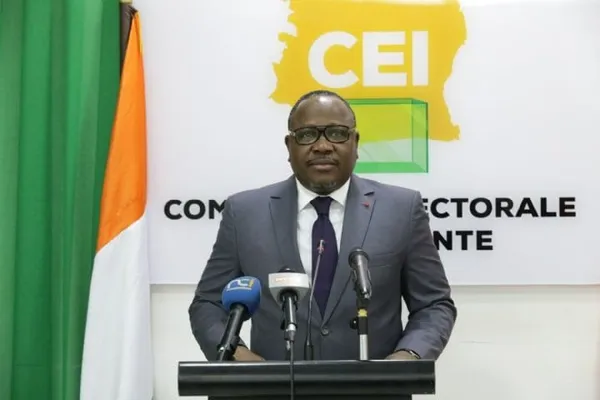 Ibrahime Kuibiert-Coulibaly, président de la CEI