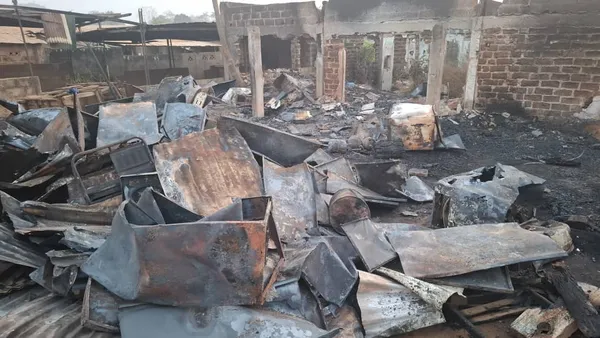 Incendie à Biankouma