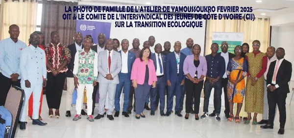 Les centrales syndicales de Côte d’Ivoire pour une transition juste dans le secteur de l’Agriculture