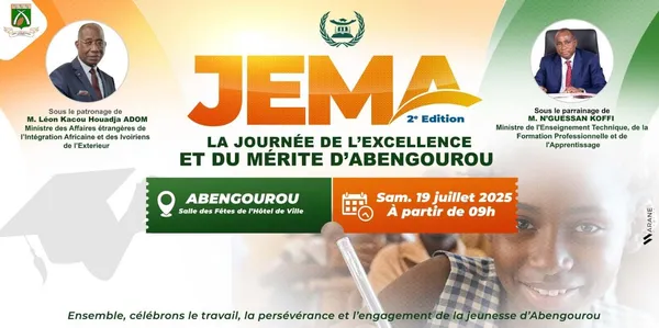 Journée de l’Excellence 2025 : Abengourou prime ses meilleurs élèves, 600 participants attendus ce 19 juillet
