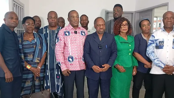 Affi N’Guessan rejoint à la marche front commun PDCI – PPA-CI ce 9 août