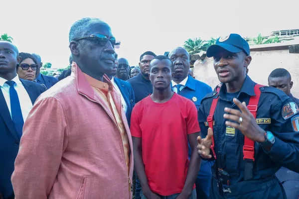 Effondrement à Niangon, Yopougon : 13 décès, Bictogo sur les lieux