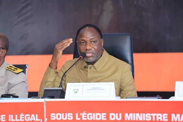 Orpaillage illégal à Séguéla : le ministre Sangafowa-Coulibaly appelle à la mobilisation