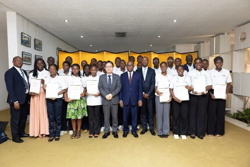 Africa Youth Program : 25 lycéens ivoiriens rentrés du Japon image de l'article