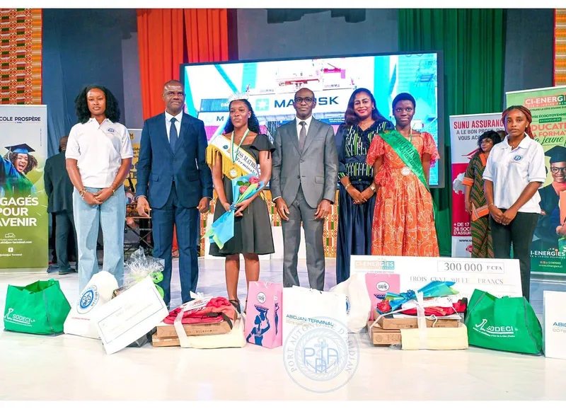 Miss Mathématiques 2026 : le Port d'Abidjan verse 25 millions FCFA image de l'article