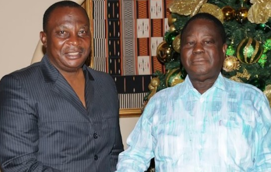 Kobenan Kouassi Adjoumani et Henri Konan Bédié